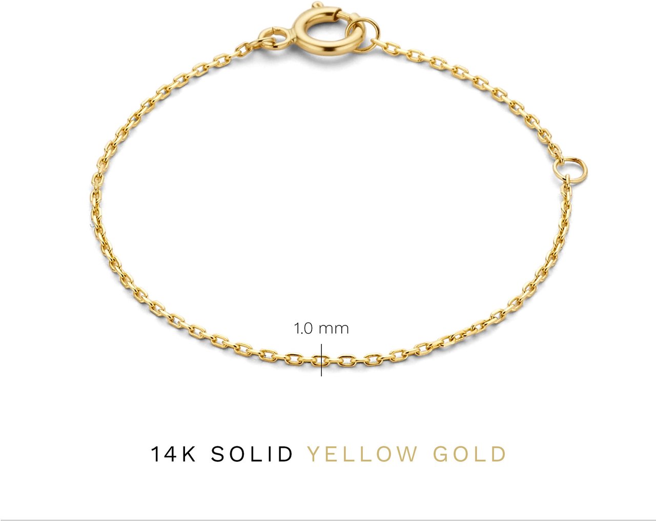 Isabel Bernard Nicole Ketting verlengstuk Goud