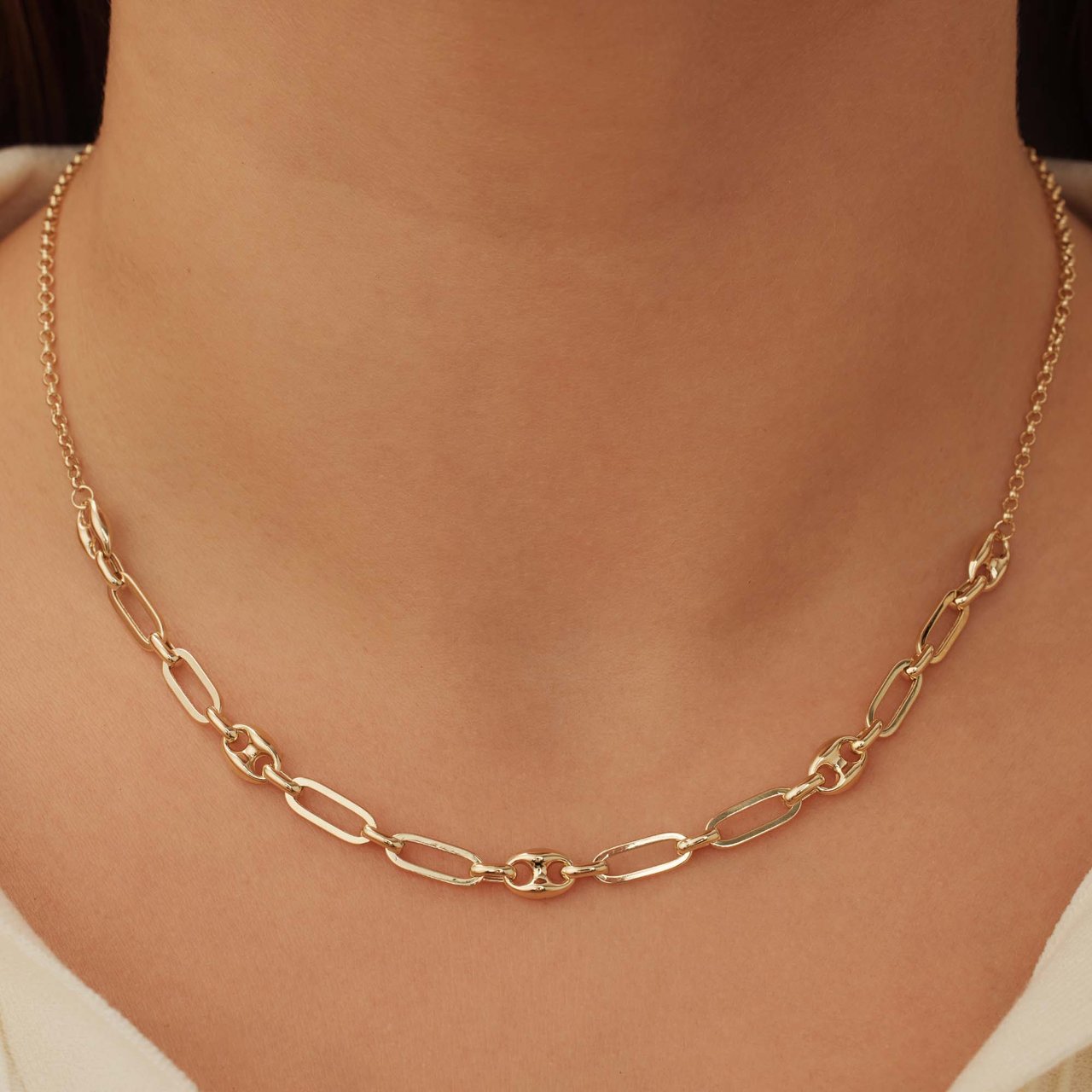 Isabel Bernard Aidee Demie Ketting Goud