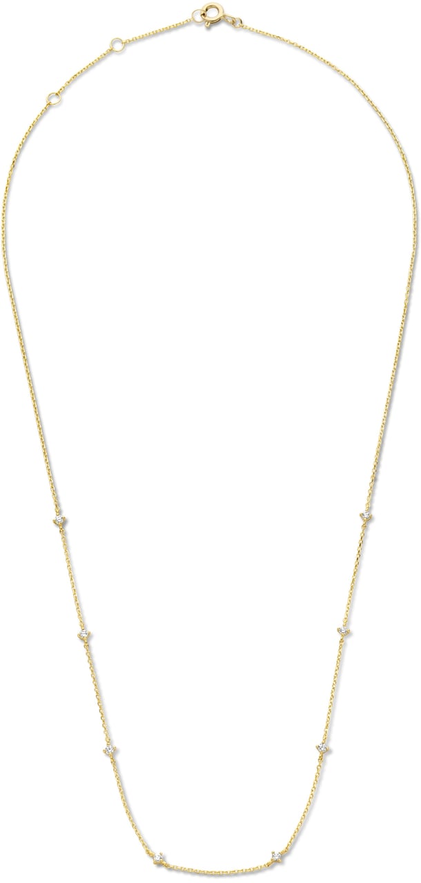 Isabel Bernard Rivoli Esmée Ketting met Zirkonia Goud
