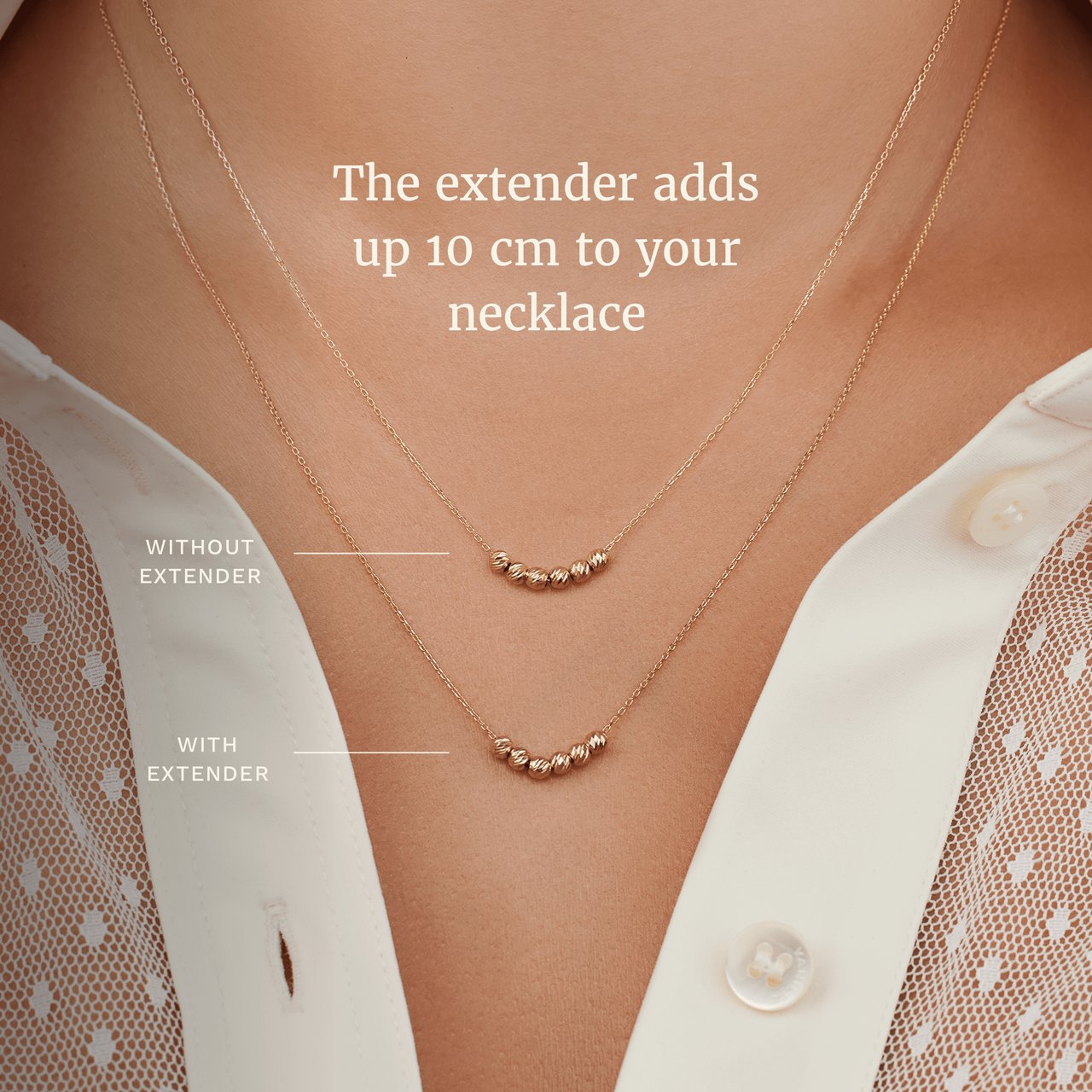 Isabel Bernard Nicole Ketting verlengstuk Roze