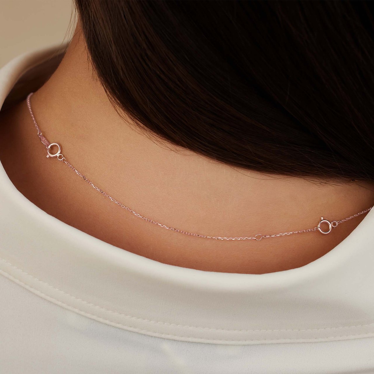 Isabel Bernard Nicole Ketting verlengstuk Roze