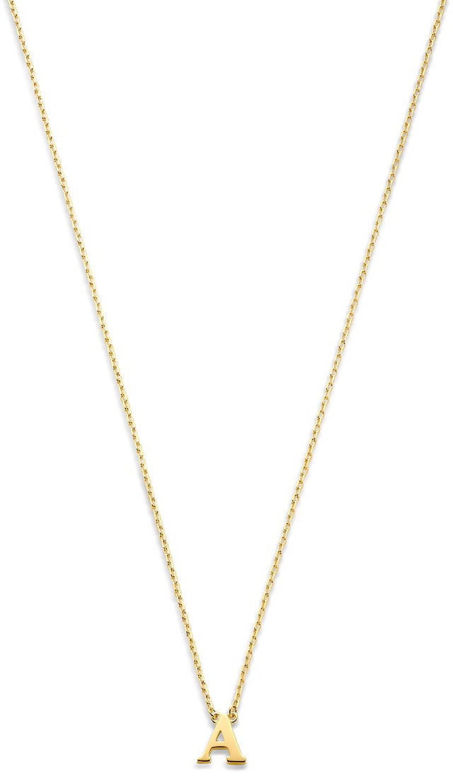 Isabel Bernard Chloé Ketting - Letter F Goud
