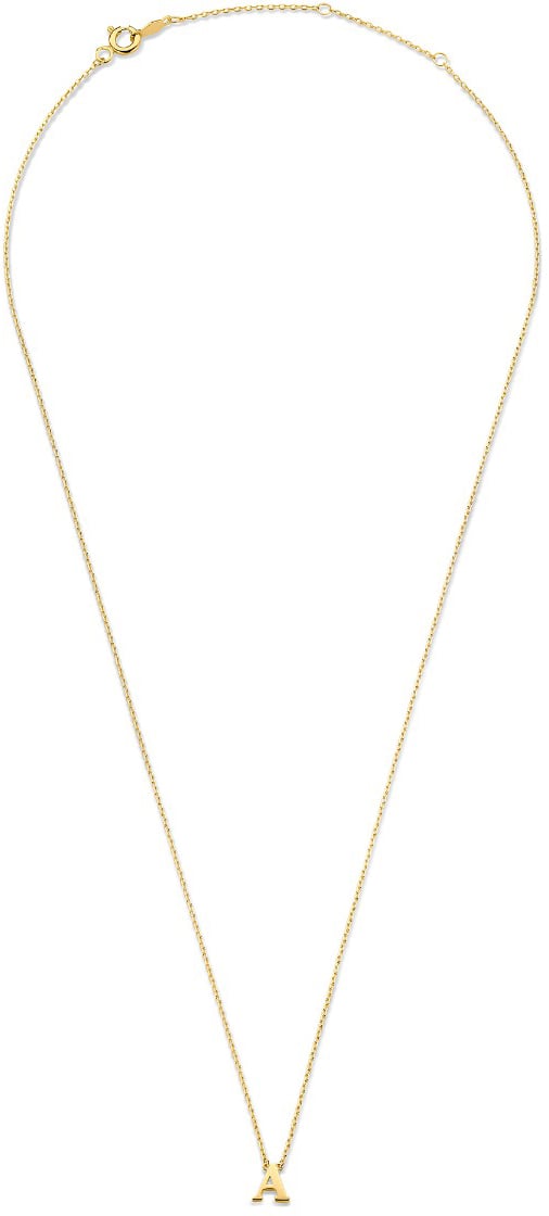 Isabel Bernard Chloé Ketting - Letter J Goud