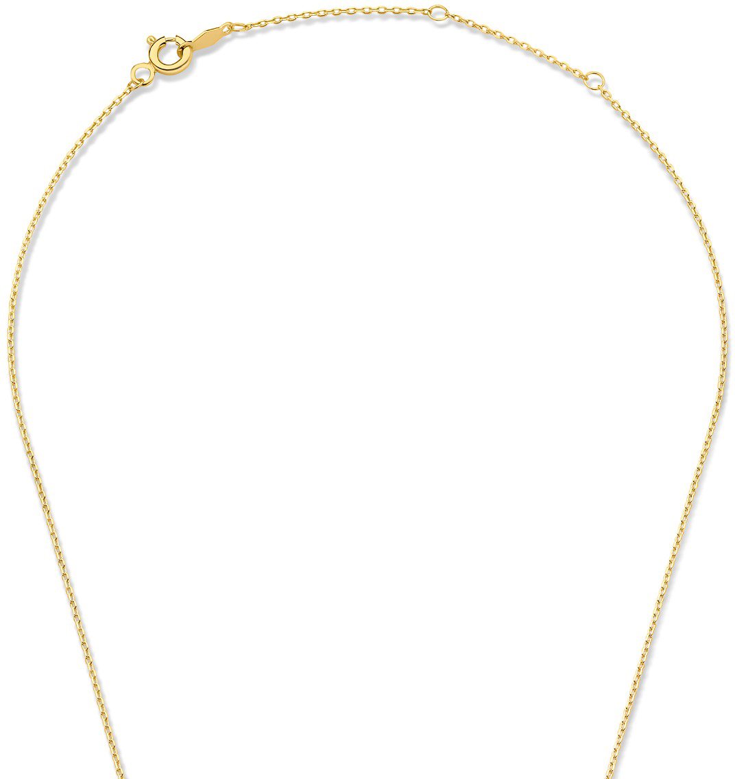 Isabel Bernard Chloé Ketting - Letter J Goud