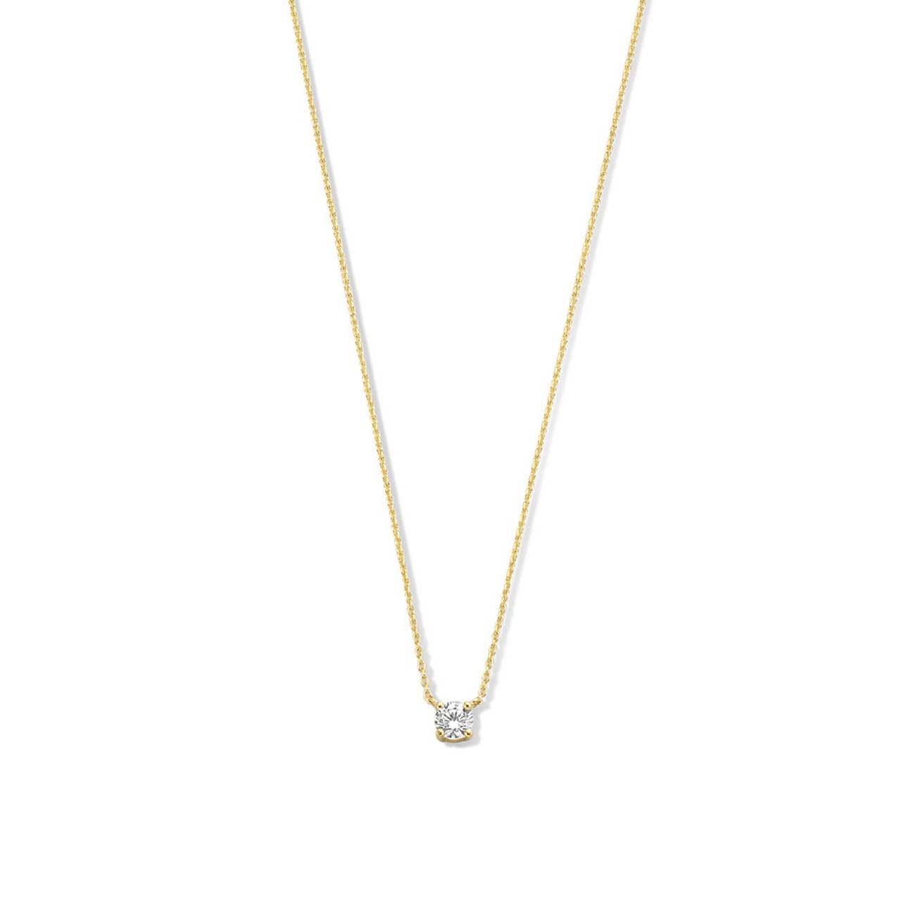 Isabel Bernard Garance Ketting met Zirkonia Goud