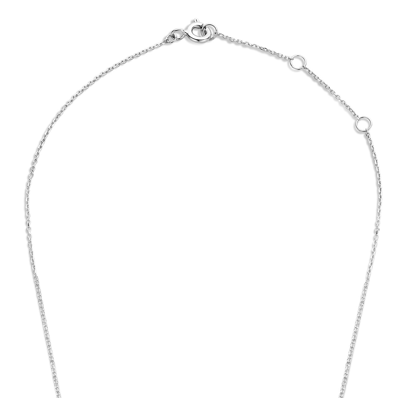 Isabel Bernard Garance Ketting met Zirkonia Zilver