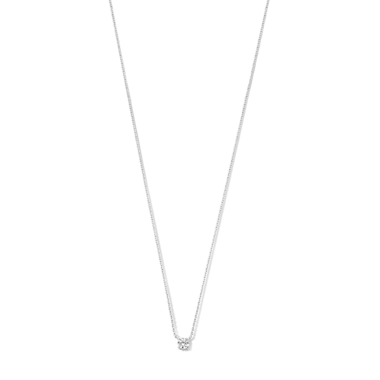 Isabel Bernard Garance Ketting met Zirkonia Zilver