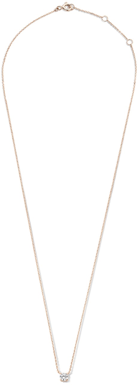 Isabel Bernard Garance Ketting met Zirkonia Roze
