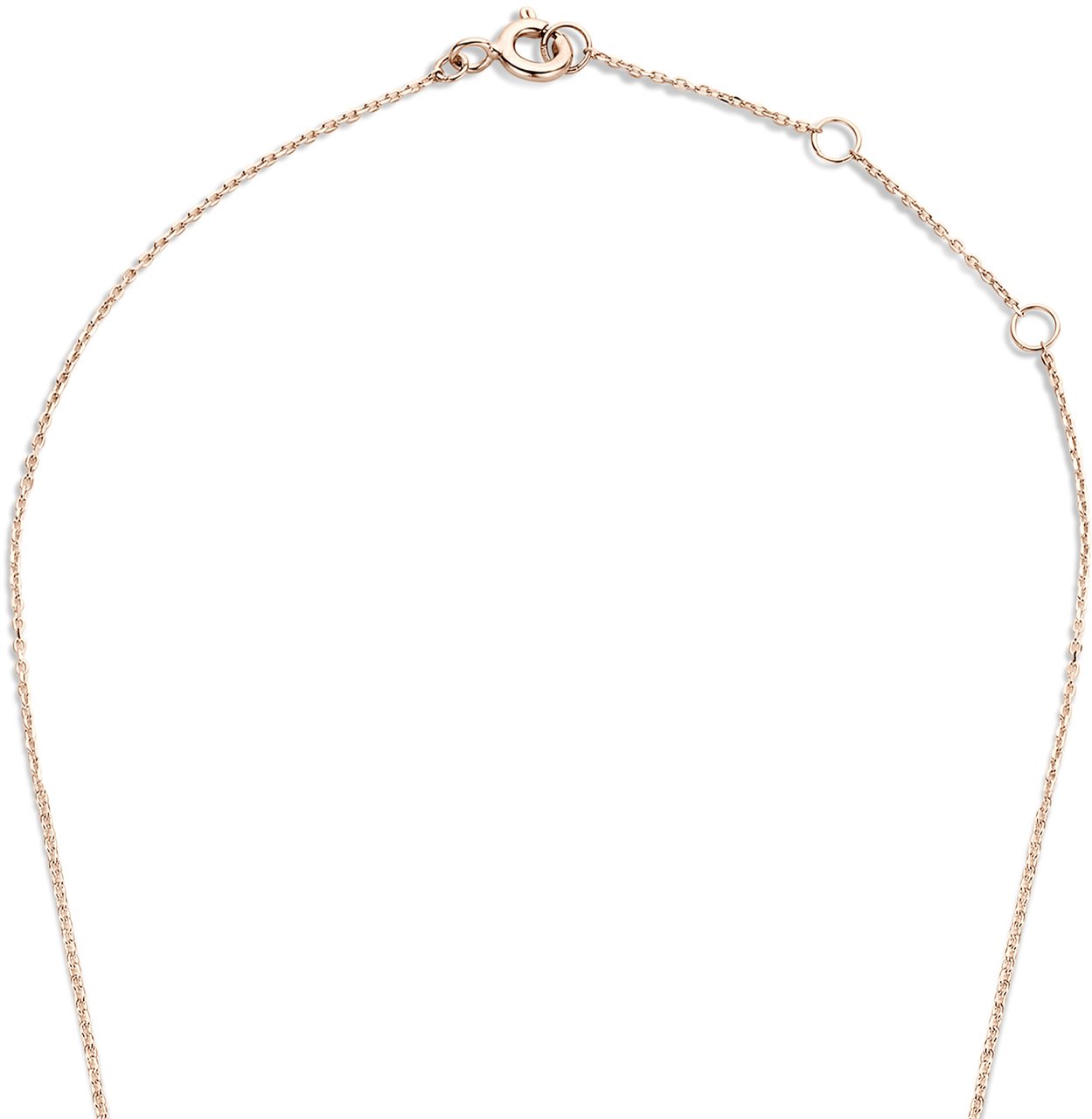 Isabel Bernard Garance Ketting met Zirkonia Roze