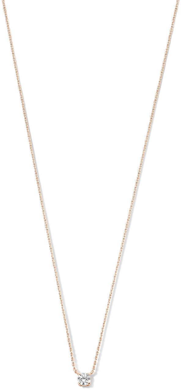 Isabel Bernard Garance Ketting met Zirkonia Roze