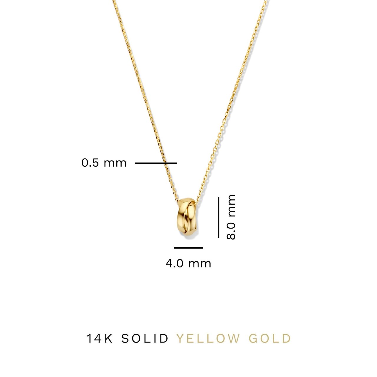 Isabel Bernard Rivoli Méline Ketting Goud