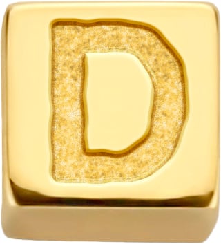 Isabel Bernard Felie Bedel - Letter D Goud