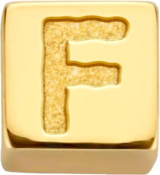 Isabel Bernard Felie Bedel - Letter F Goud