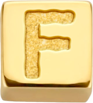 Isabel Bernard Felie Bedel - Letter F Goud