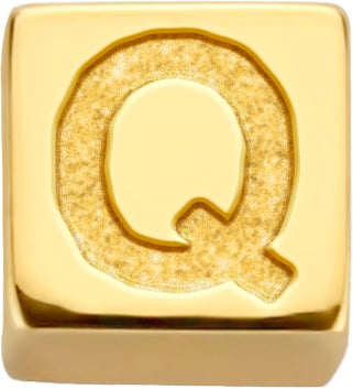 Isabel Bernard Felie Bedel - Letter Q Goud