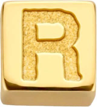 Isabel Bernard Felie Bedel - Letter R Goud