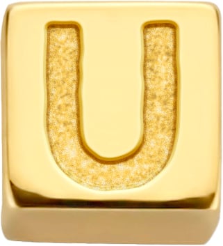Isabel Bernard Felie Bedel - Letter U Goud
