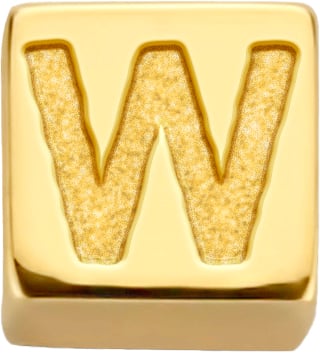 Isabel Bernard Felie Bedel - Letter W Goud