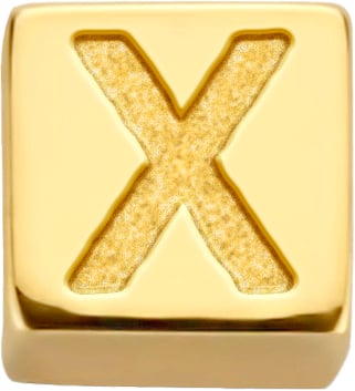 Isabel Bernard Felie Bedel - Letter X Goud