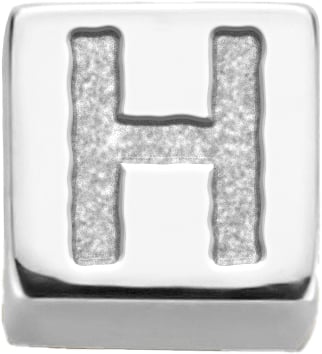 Isabel Bernard Felie Bedel - Letter H Zilver