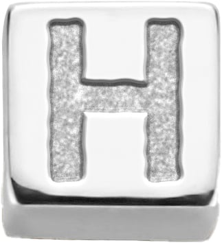 Isabel Bernard Felie Bedel - Letter H Zilver