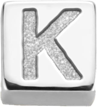 Isabel Bernard Felie Bedel - Letter K Zilver