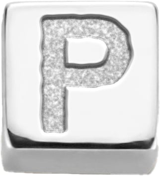 Isabel Bernard Felie Bedel - Letter P Zilver