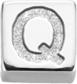 Isabel Bernard Felie Bedel - Letter Q Zilver