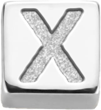 Isabel Bernard Felie Bedel - Letter X Zilver