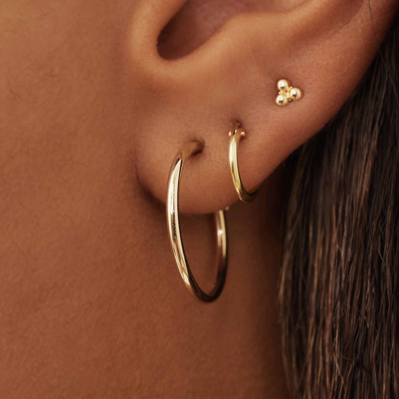 Isabel Bernard Cerise Oorringen Goud