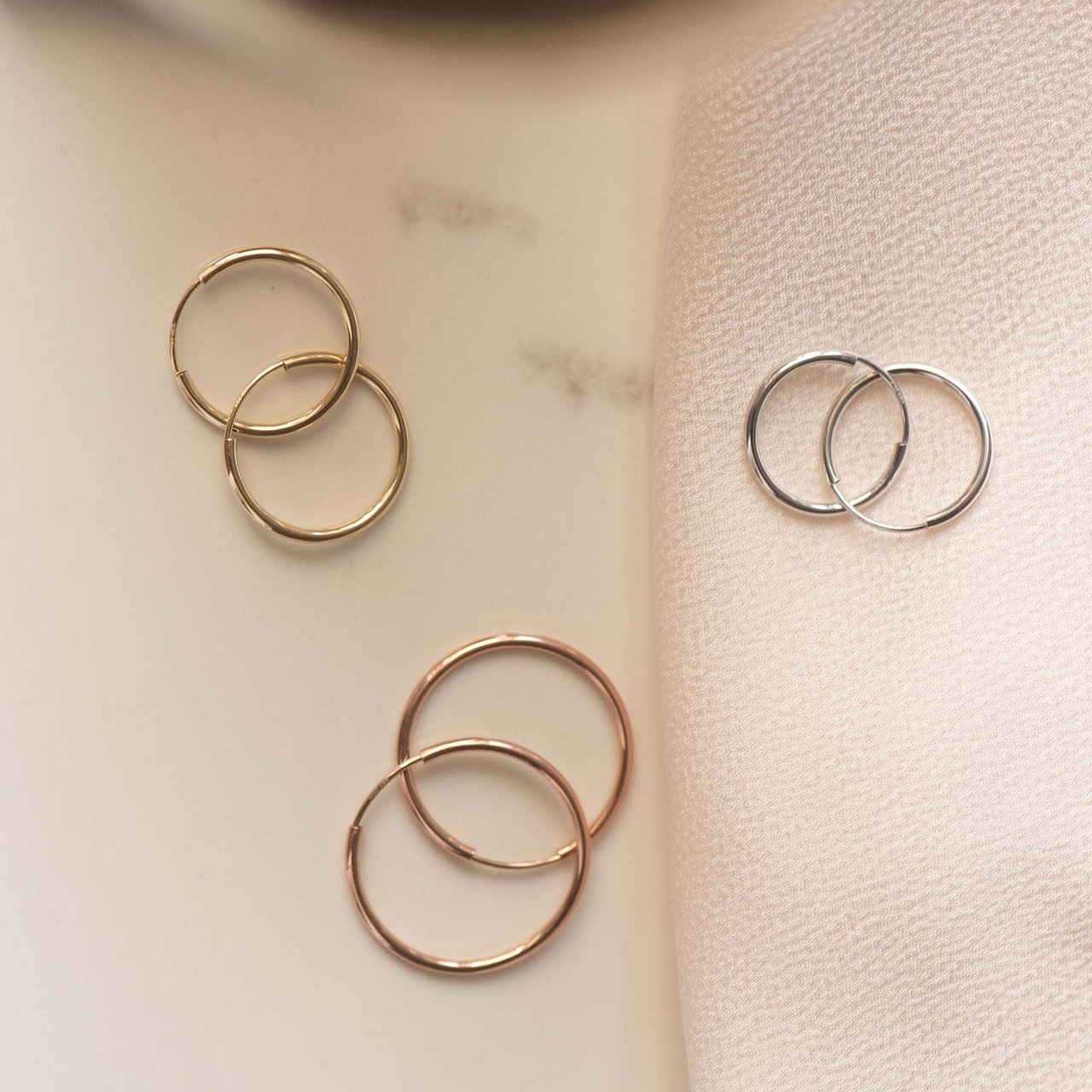 Isabel Bernard Cerise Oorringen Zilver