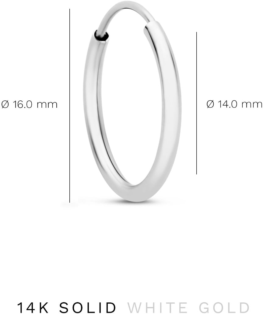 Isabel Bernard Cerise Oorringen Zilver