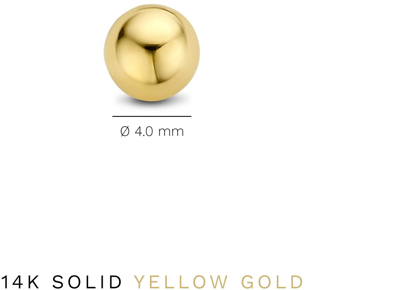 Isabel Bernard Rivoli Finou Oorknoppen Goud