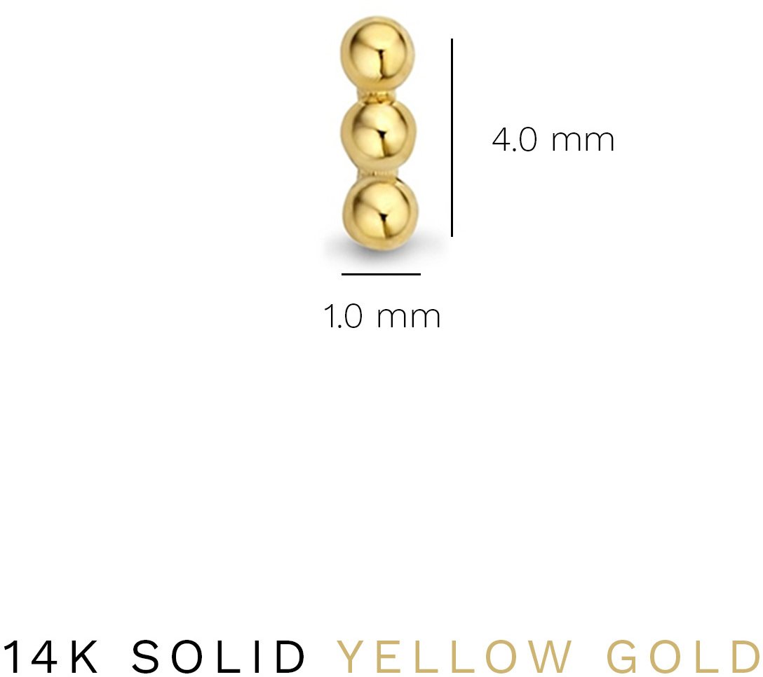 Isabel Bernard Rivoli Claire Oorknoppen Goud