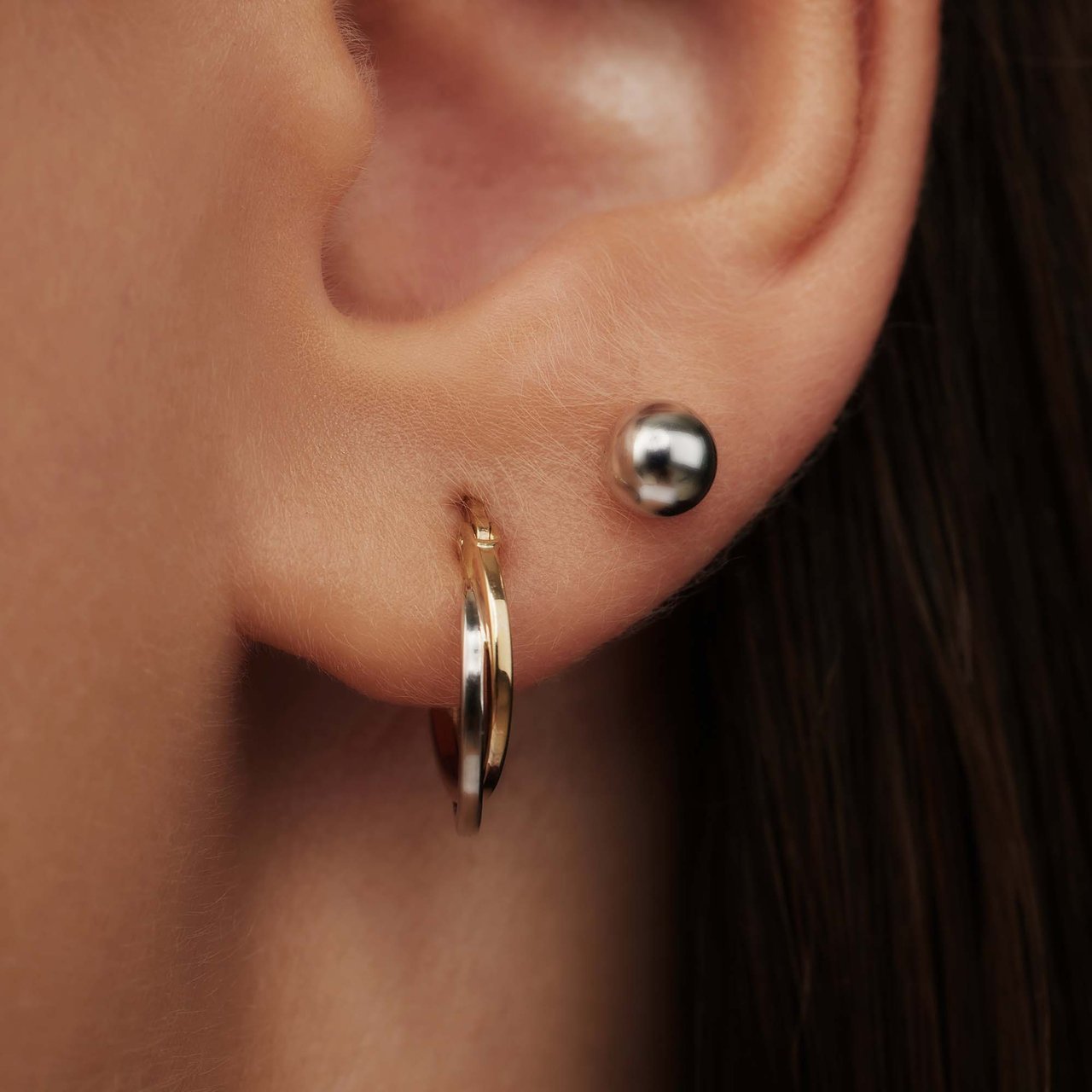 Isabel Bernard Saint Germain Finou Oorknoppen Zilver