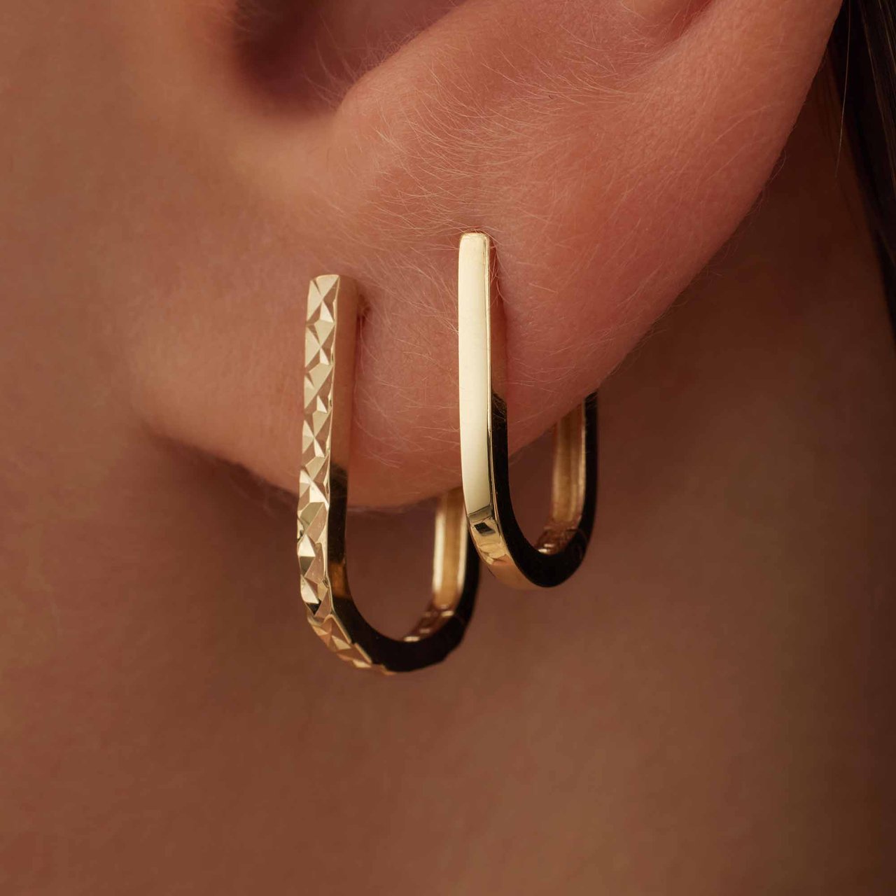 Isabel Bernard Rivoli Aimée Oorhangers Goud