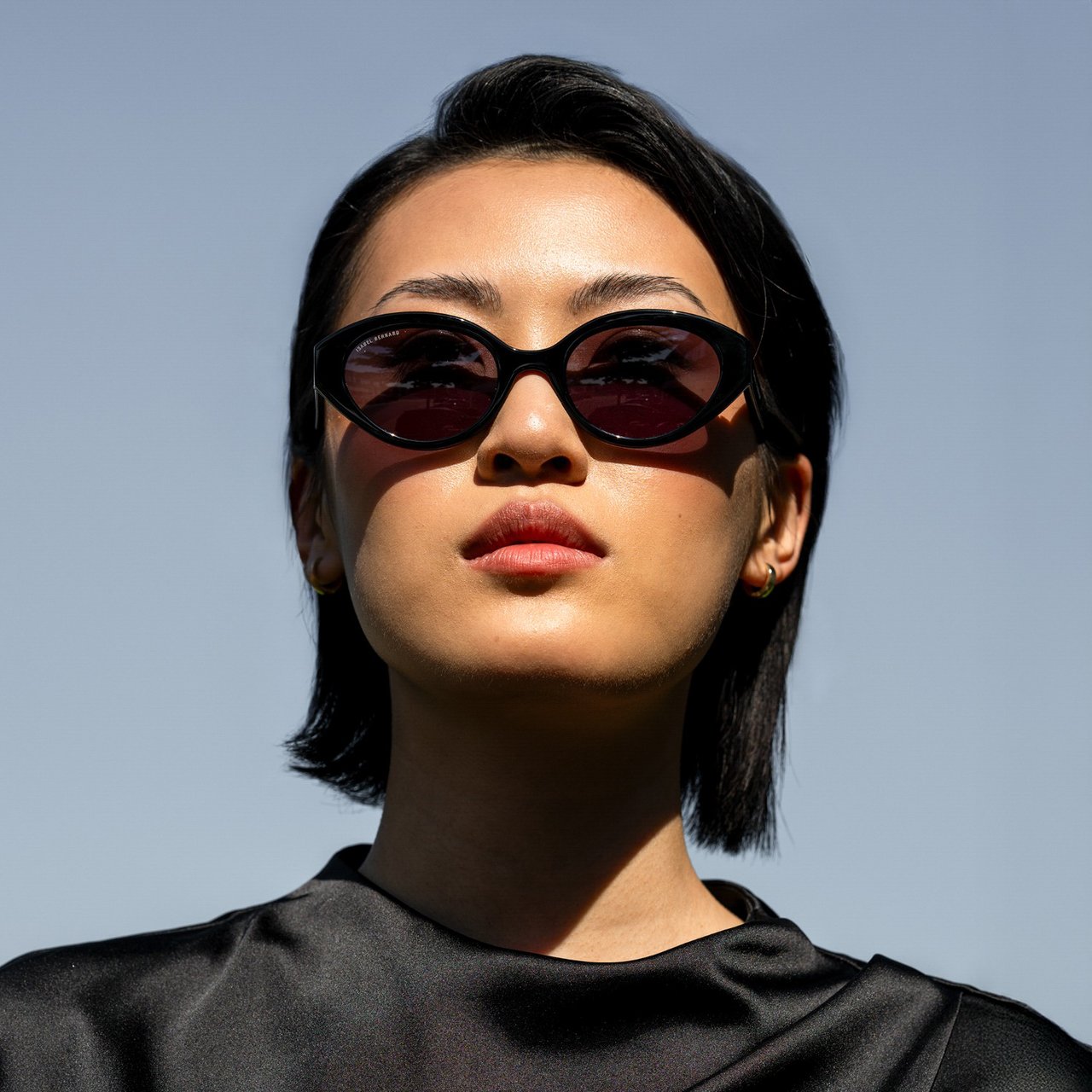 Isabel Bernard La Villette Rosaire Zonnebril Zwart