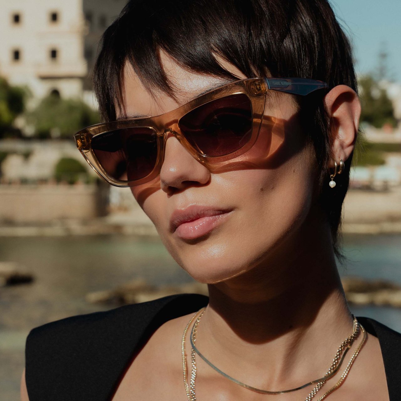 Isabel Bernard La Villette Zonnebril Beige