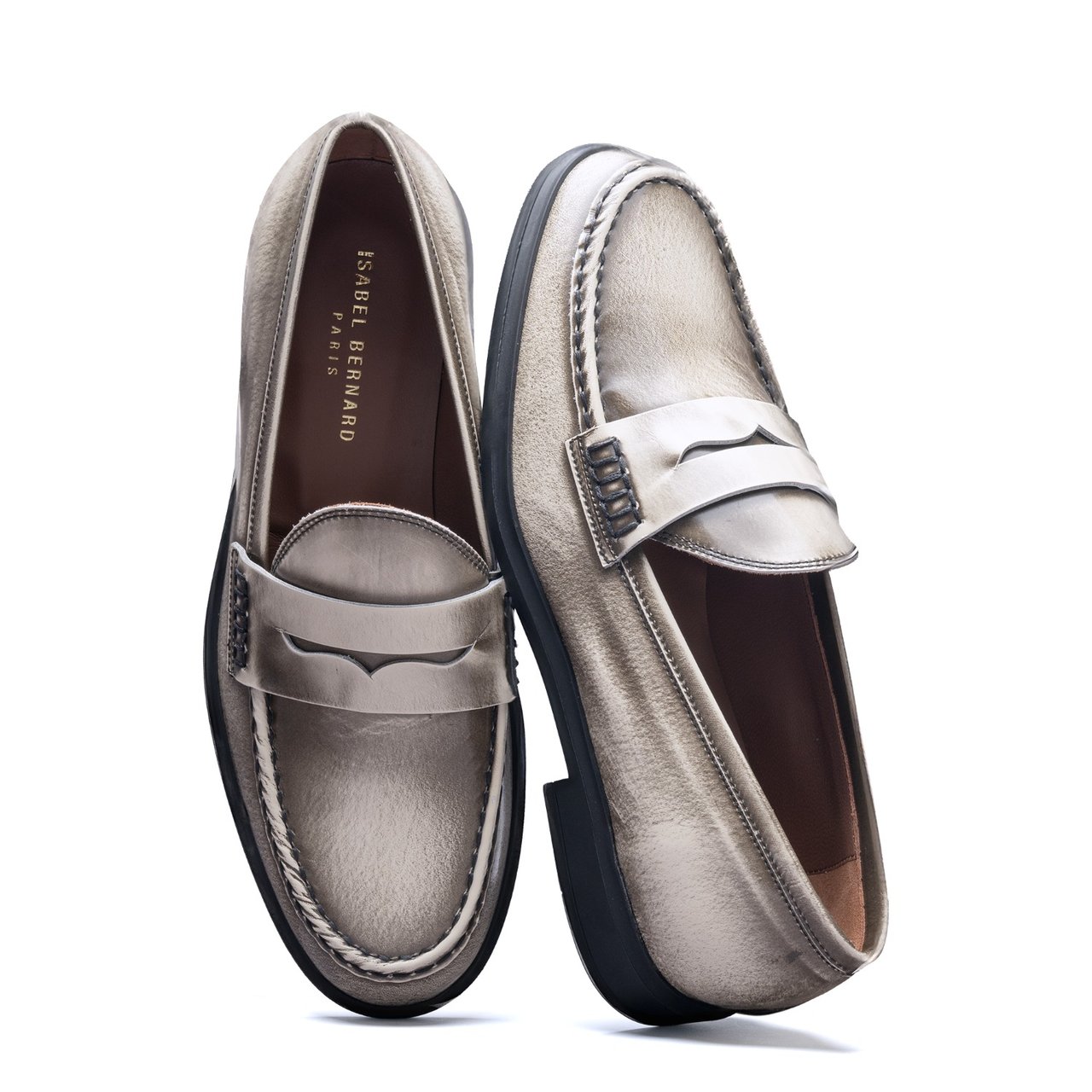 Isabel Bernard Vendôme Blandine Loafers Neutraal