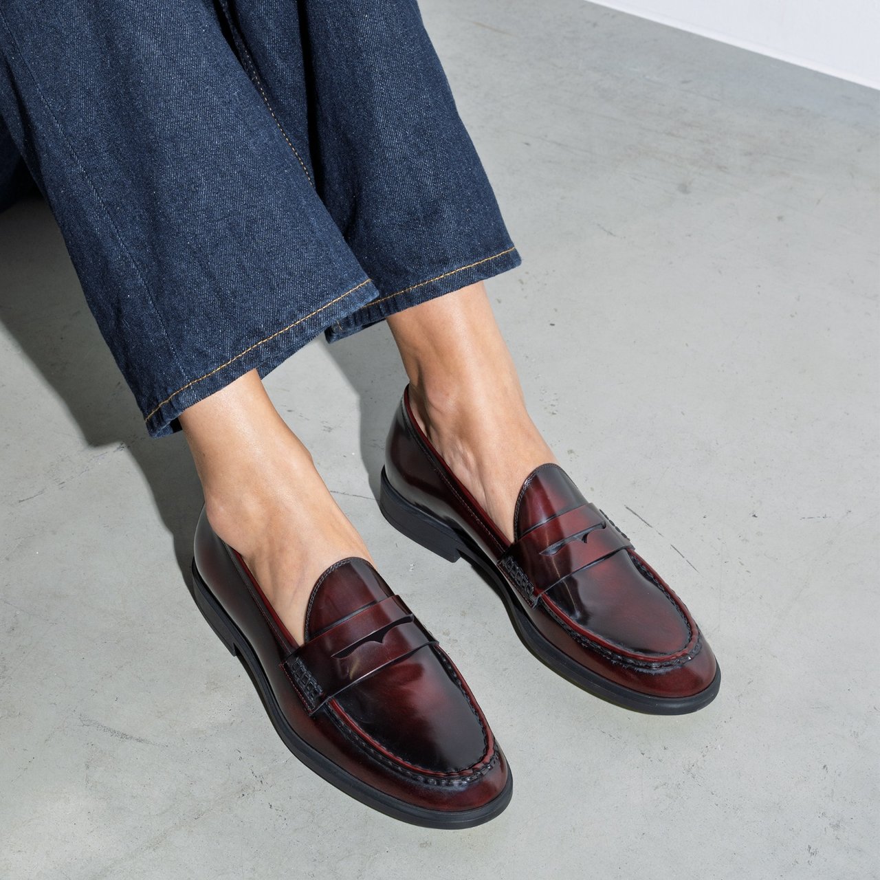 Isabel Bernard Vendôme Blandine Loafers Rood