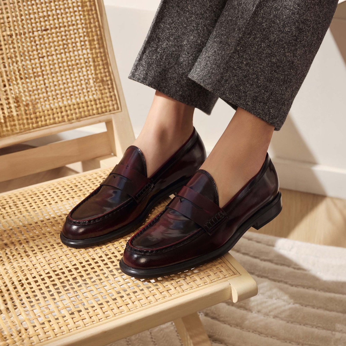 Isabel Bernard Vendôme Blandine Loafers Rood