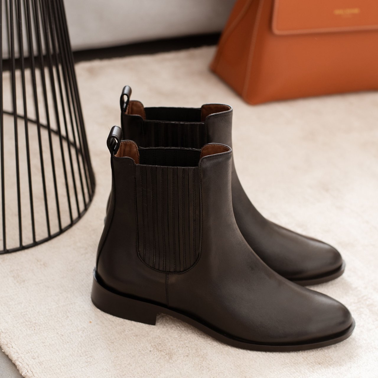 Isabel Bernard Vendôme Chey Chelsea Boots Blauw