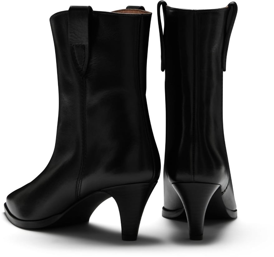 Isabel Bernard Vendôme Louane Korte Laarzen Zwart