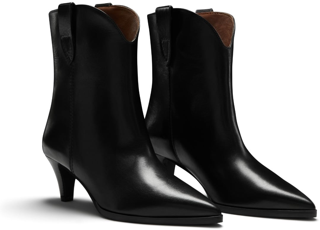 Isabel Bernard Vendôme Louane Korte Laarzen Zwart