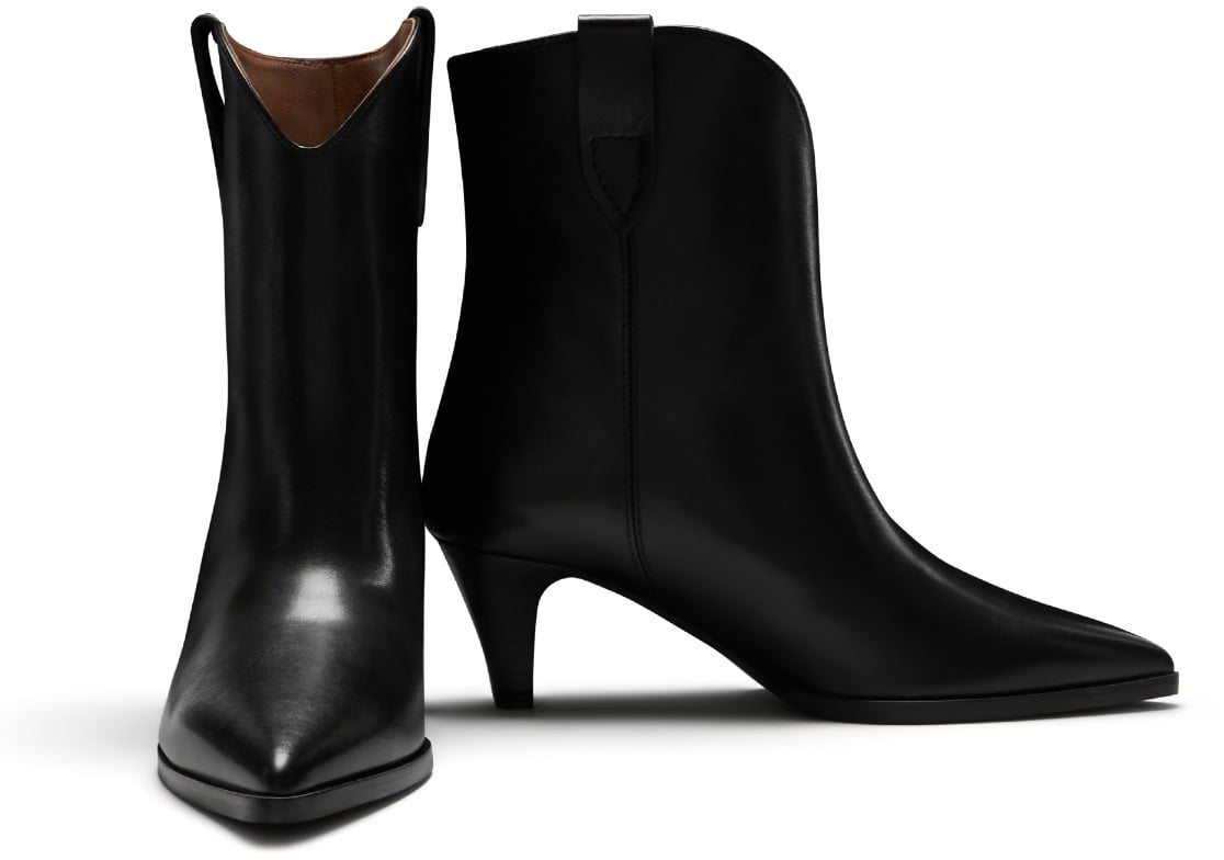 Isabel Bernard Vendôme Louane Korte Laarzen Zwart