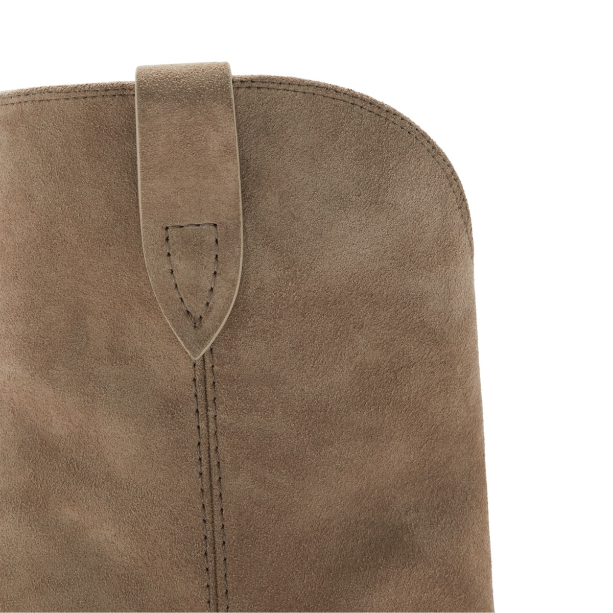 Isabel Bernard Vendôme Louane Korte Laarzen Taupe