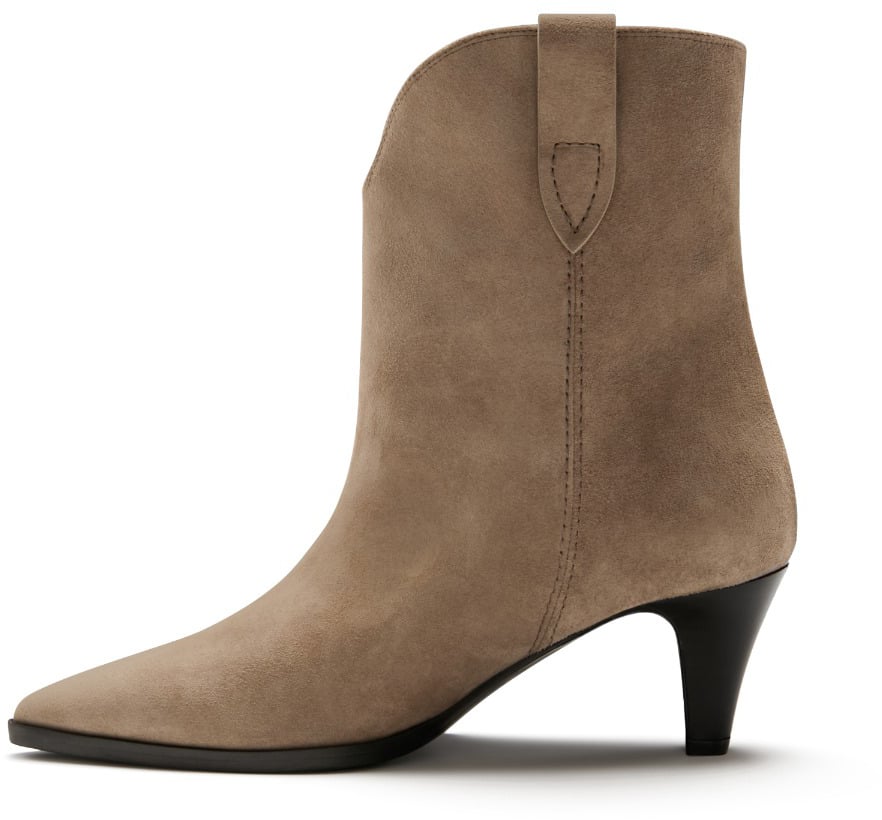 Isabel Bernard Vendôme Louane Korte Laarzen Taupe