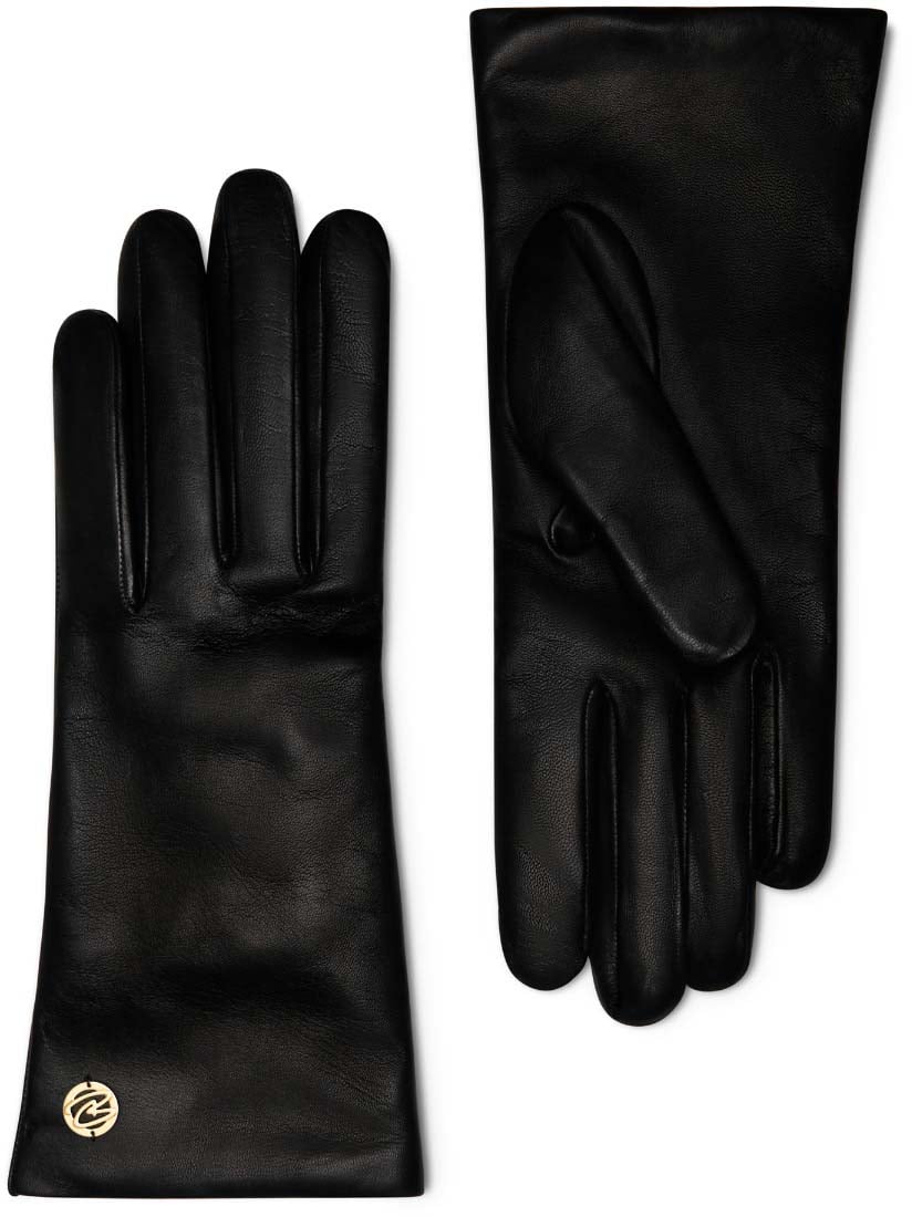 Isabel Bernard Honoré Eleanor Geitenleer Handschoenen Zwart