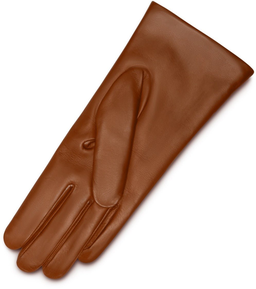 Isabel Bernard Honoré Eleanor Geitenleer Handschoenen - Letter Bruin