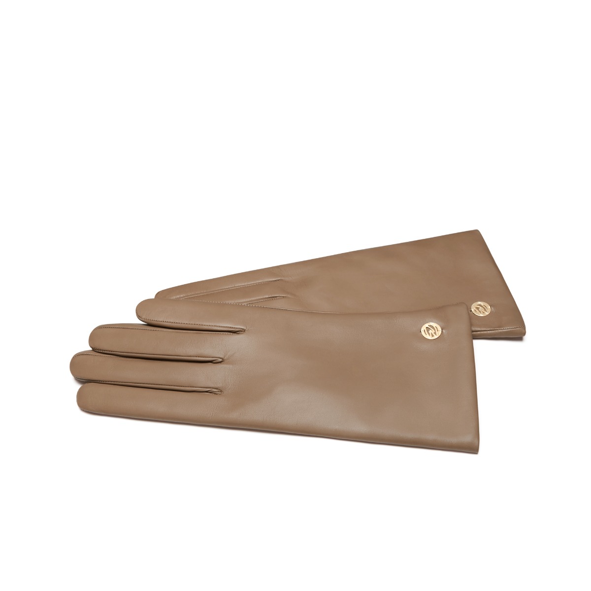 Isabel Bernard Honoré Eleanor Geitenleer Handschoenen Taupe